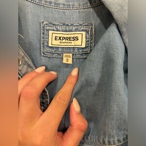 Express Jean boyfriend shirt!